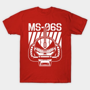 Zaku II MS 06S White T-Shirt